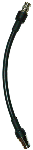 Cable assembly 300mm RG213, N-female and BNC male fitted